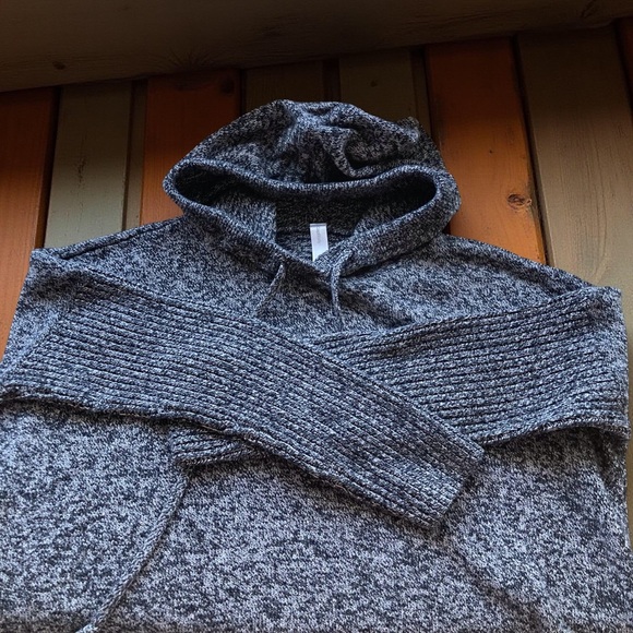 GapBody | Hooded Sweater | Heathered Pullover | XS | Athleisure - Picture 5 of 14